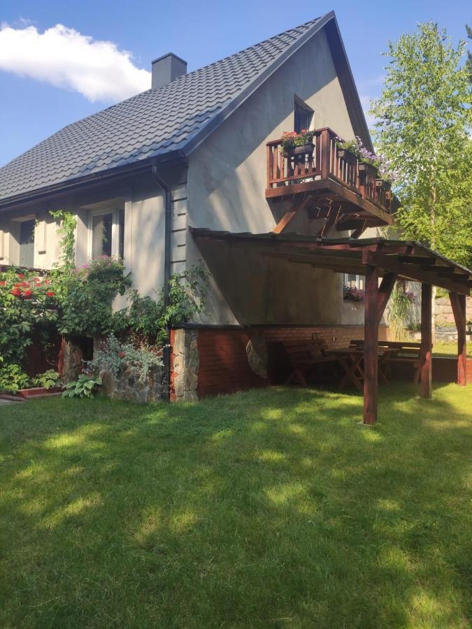Dom Nad Jeziorem Strazym Zbiczno Exterior foto